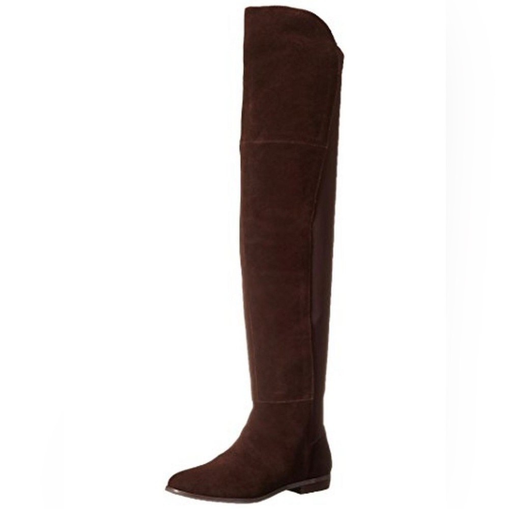 NWT Chinese Laundry Radiance Split Suede in Chocolate / 6.5 - Picture 3 of 13